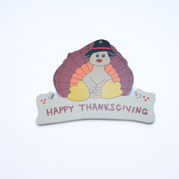 Halloween and Thanksgiving reversible Sign - Picture 2 of 2